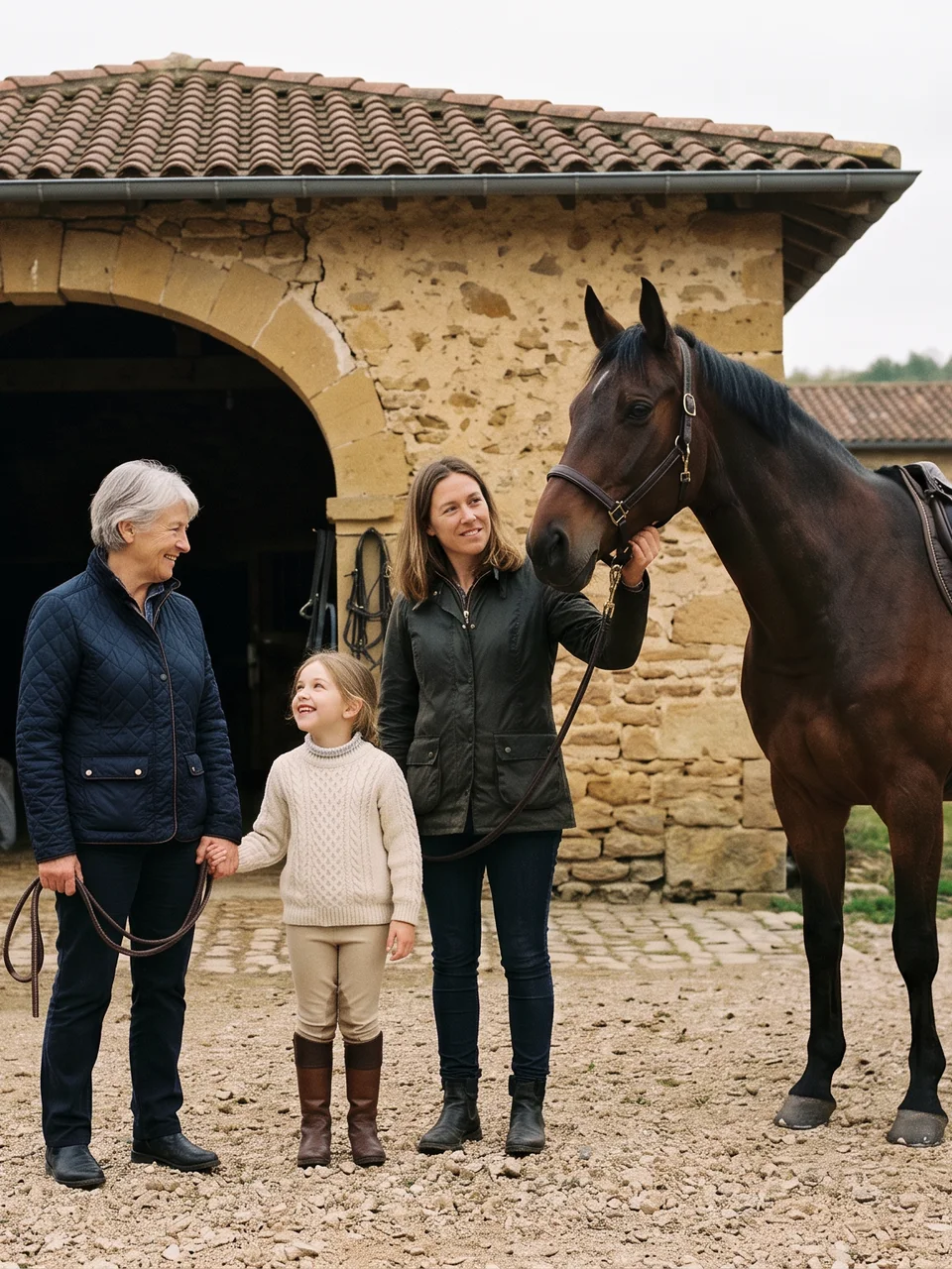 L'équipe, Élevage de la Charniaz, centre équestre à Bonne